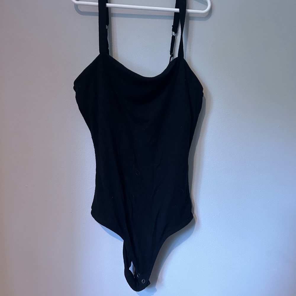 Hollister Black bodysuit